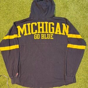 University of Michigan Hooded Long Sleeve (Size M)
